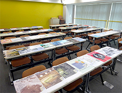 審査会の様子(於:専門学校東京テクニカルカレッジ)